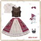 Miss Point Hymn of Bavaria Velvet Vest(Reservation/Full Payment Without Shipping)